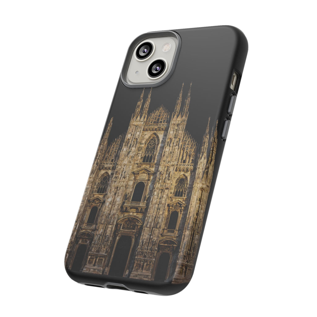 Duomo Cathedral Night Phone Case — Italian Landmark Protective Tough Case