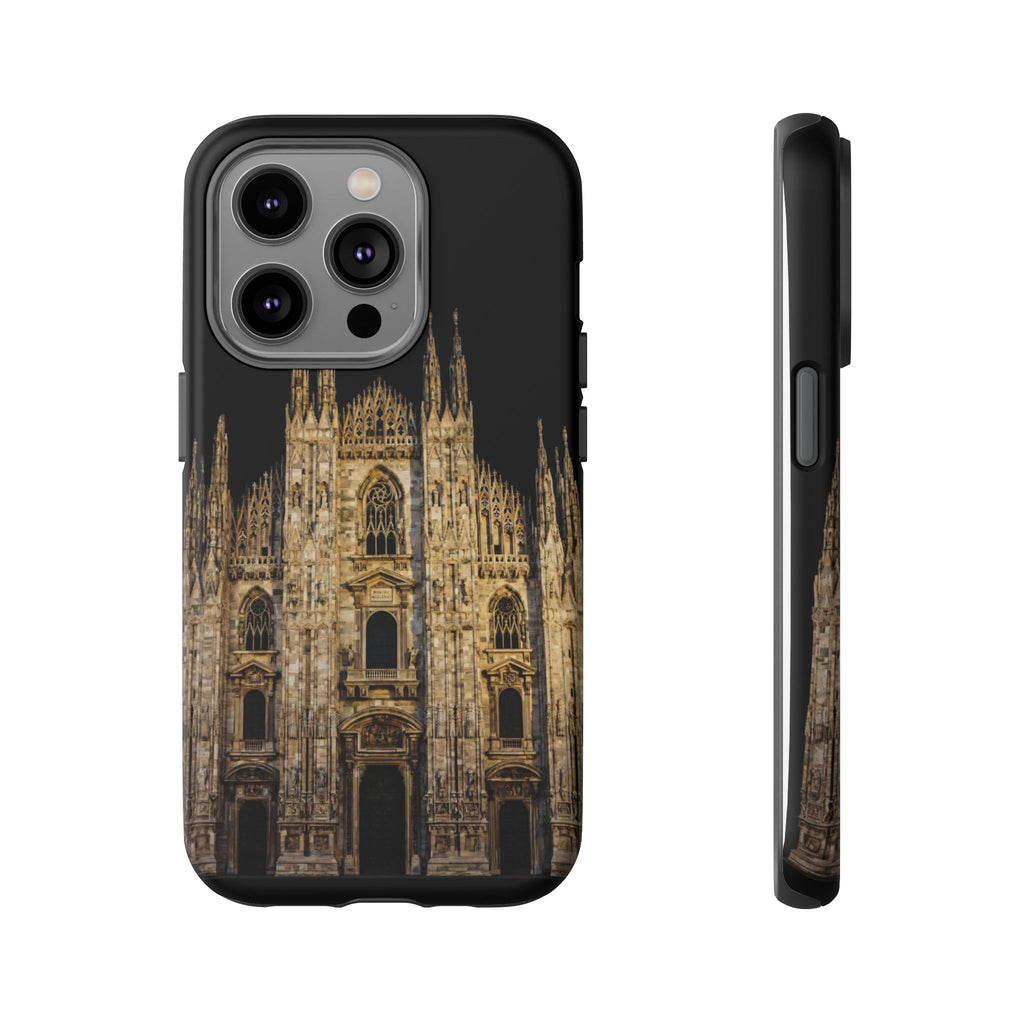 Duomo Cathedral Night Phone Case — Italian Landmark Protective Tough Case