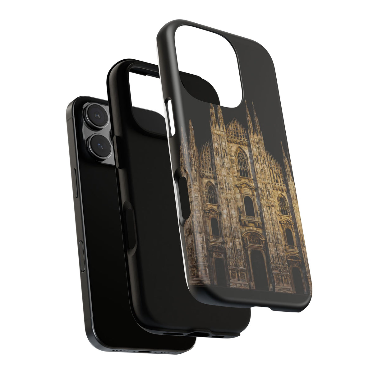 Duomo Cathedral Night Phone Case — Italian Landmark Protective Tough Case