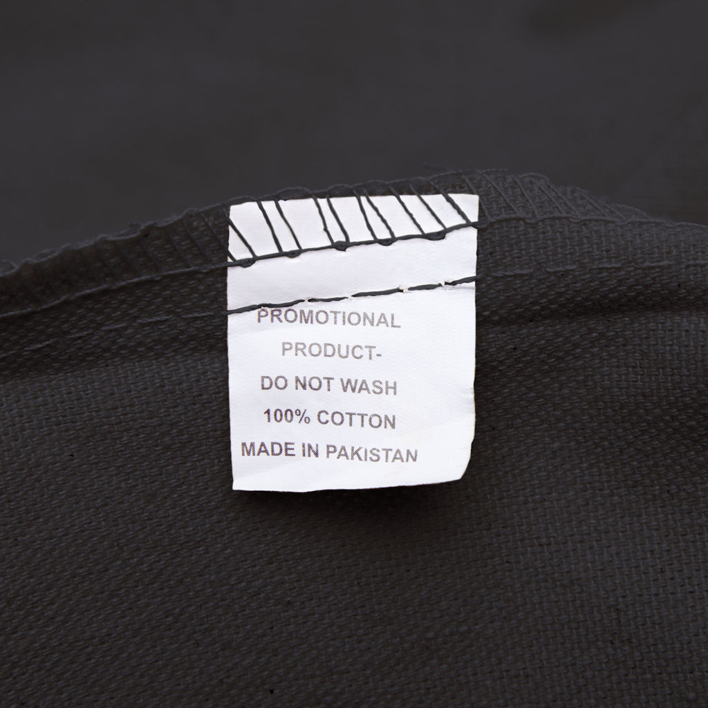 Enclave Milano Canvas Tote Bag — Minimalist Black Cotton Shopper