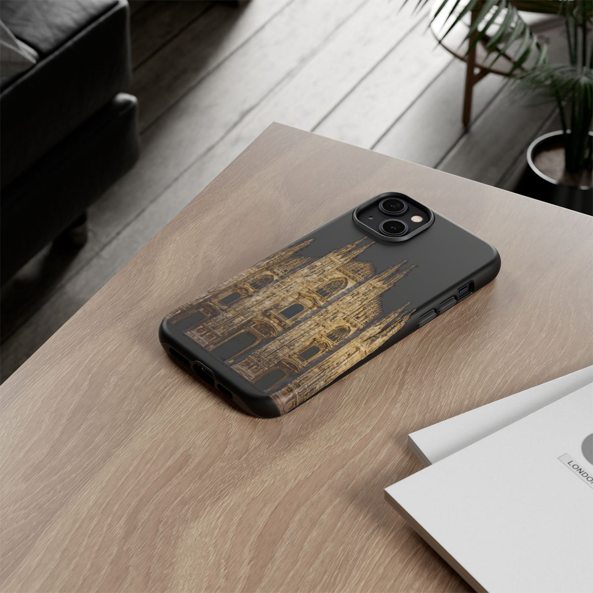 Duomo Cathedral Night Phone Case — Italian Landmark Protective Tough Case