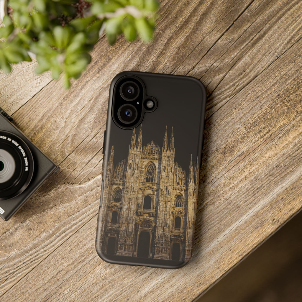 Duomo Cathedral Night Phone Case — Italian Landmark Protective Tough Case