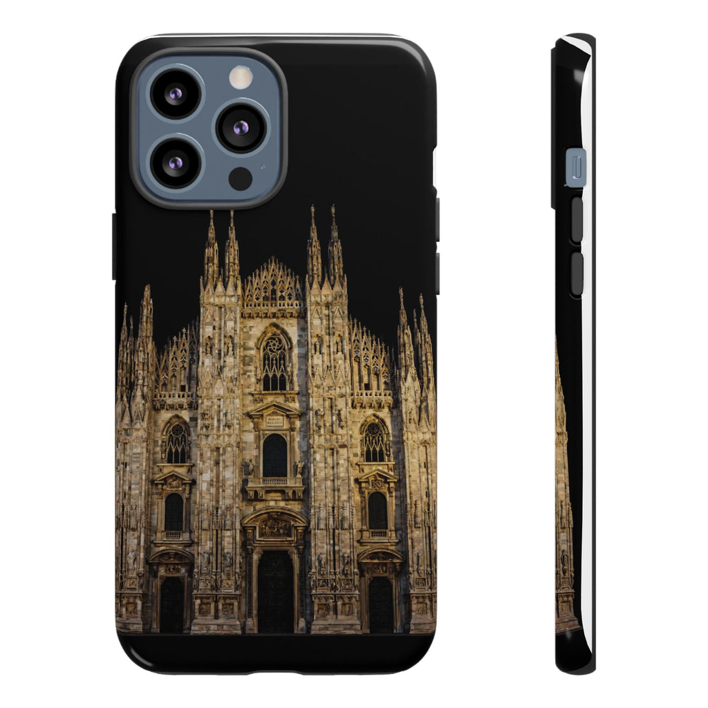 Duomo Cathedral Night Phone Case — Italian Landmark Protective Tough Case