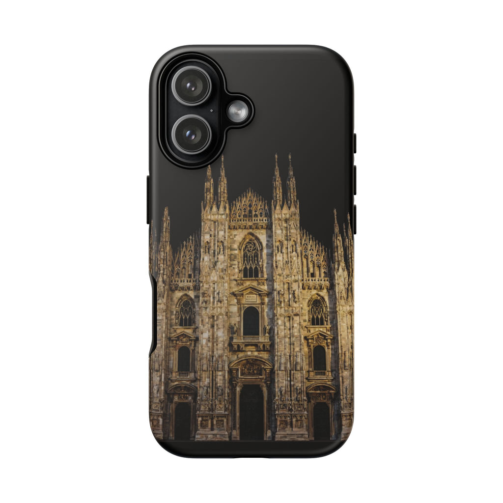 Duomo Cathedral Night Phone Case — Italian Landmark Protective Tough Case