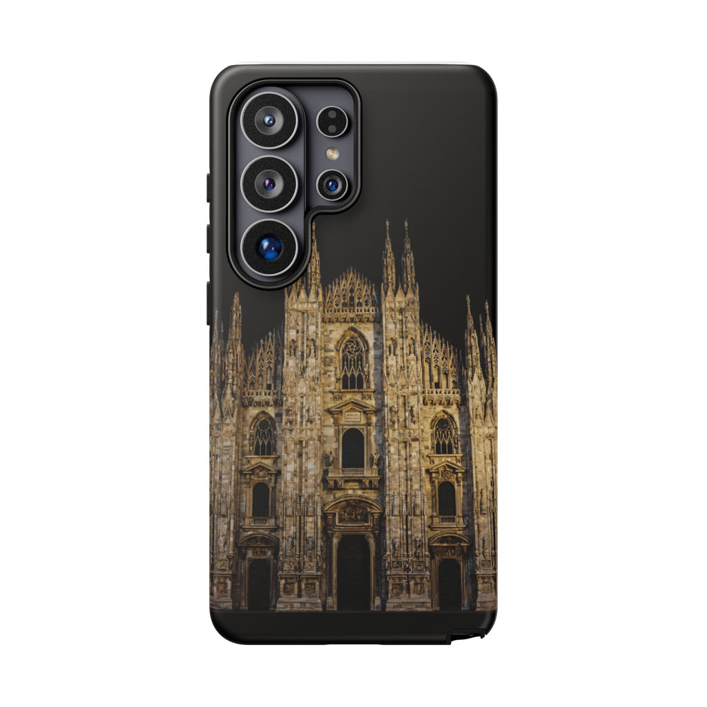 Duomo Cathedral Night Phone Case — Italian Landmark Protective Tough Case