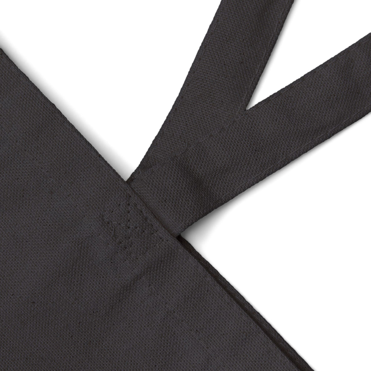 Enclave Milano Canvas Tote Bag — Minimalist Black Cotton Shopper