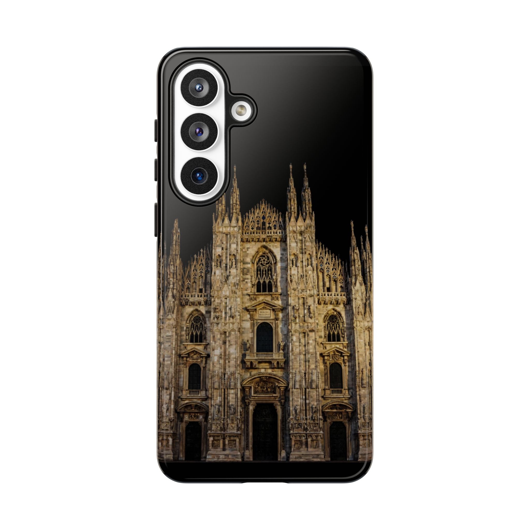 Duomo Cathedral Night Phone Case — Italian Landmark Protective Tough Case