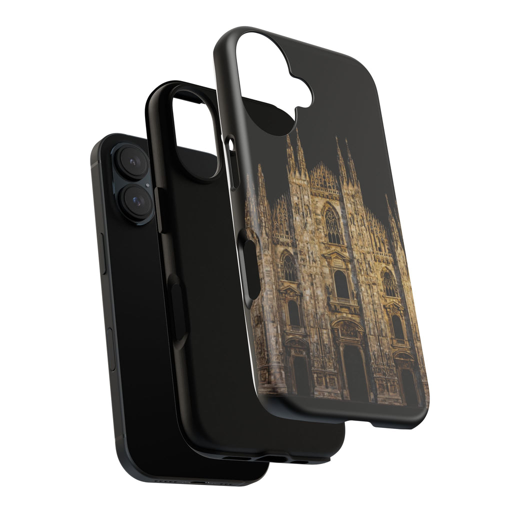 Duomo Cathedral Night Phone Case — Italian Landmark Protective Tough Case